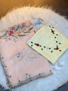 Tew Organza Fabric Flower Work With Border Saree Wholesale In India